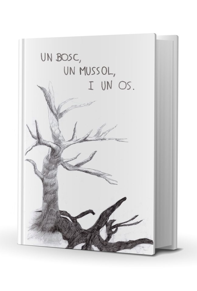 Un bosc, un mussol, i un os — portada de l’àlbum.
