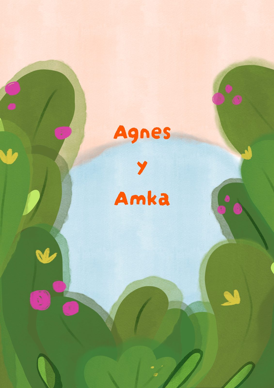 L'Agnès i l'Amka — portada plana.